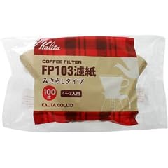 カリタ FP103濾紙みさらしタイプ(100枚入) 4-7人用