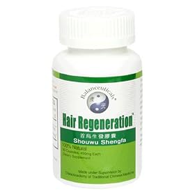 Balanceuticals Hair Regeneration Dietary Supplement Capsules, 400 mg, 60-Count Bottle