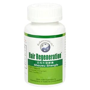 Balanceuticals Hair Regeneration Dietary Supplement Capsules, 400 mg, 60-Count Bottle by Balanceuticals