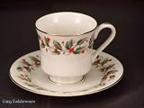 Royal Gallery Holly Rg B/S #6283 Cups & Saucers