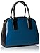 Anne Klein Show Off Satchel, Teal/Black