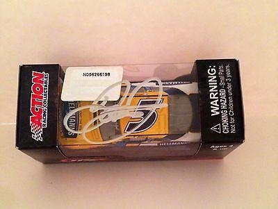 2012 Dale Earnhardt Jr Signed HELLMANNS MAYO 1/64 Diecast Action Lionel Car #2 - Autographed Diecast Cars