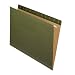 Pendaflex Reinforced Hanging Standard Green No-Tab File Folders 25 Pack (4152)