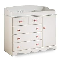 South Shore Furniture, Juliette Collection, Changing Table, Pure White
