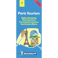 Michelin Paris Tourism (English) Map No. 7: Michelin Travel Publications, Pneu Michelin