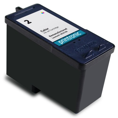 Printronic Remanufactured Ink Cartridge Replacement for Lexmark #2 18C0190 (1 Color) for X Series X2480 X2580 X3480 X3580 X4580 Z Series Z1380 Z1480 On Sale