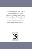 The feeble minded in New York : a report prepared for the Public Education Association of New York / by Anne Moore, Ph. D. ; Published by the State Charities ... Committee on Provision for the Feebleminded.