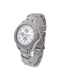 Geneva Platinum Rotating Bezel Chrono Style Men's Watch, Silver