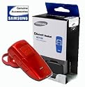 Samsung Bluetooth Headset v2.0 (Red) [Samsung Packaging]