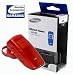 Samsung WEP200 Bluetooth Headset v2.0 - Red (Samsung Retail Packaging)