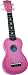 Mahalo U-35PK Sparkling Soprano Ukulele Outfit in Pink