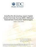 Review IDC Research  / Asia/Pacific (Excluding Japan) Digital Audio End-User Survey 2005: Attitudes Toward New Consumer Technologies