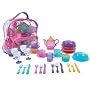 Childrens 37-Piece Full-Service Tea Party Set *Perfect Gift Idea for Children, Girls, Boys, Birthday, Holiday, etc.*