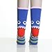Angelina Monster-Heel Cotton Crew Socks, 6-Pair, Assorted Color Pack.