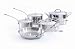 Mauviel M'Cook 5 Ply 9 Piece Stainless Steel Cookware Set