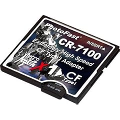 PhotoFast Micro SDHC >> CF変換アダプタ CR-7100