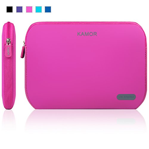 Kamor Water-Resistant Neoprene 15-15.6-Inch Laptop Sleeve Bag (Rose/Pink)