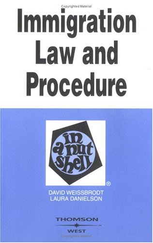 Immigration Law and Procedure in a Nutshell (Nutshell Series) under The Books Store