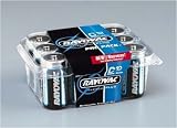 Rayovac Alkaline Batteries, C Size, 12-Count Packages (Pack of 2)