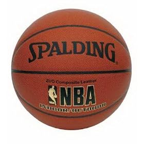 Spalding NBA Zi/O Official Size Indoor/Outdoor Basketball