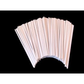 Classikool White Plastic 190mm / 7.5 Inch Cake Pop Sticks Pack of 50