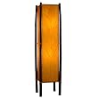 Cocoa Leaf Orange Floor Lamp
