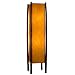 Cocoa Leaf Orange Floor Lamp