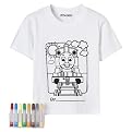 Kids Thomas & Friends Color My Tee - White