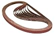 Makita 742305-9 1-1/8-Inch x 21-Inch Abrasive Sanding Belts - 120 Grit (10pk)