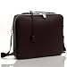 New York Travel Suitcase Style Briefcase Messenger Bag with Lock (Brown) for Asus Eee PC S101 10.2-Inch Netbook