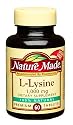 Nature Made L-Lysine Supplement, 1000 mg, 60-Count Tablets (Pack of 3)