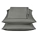 - 600 TC Dark Gray Sheet Set - Queen
