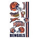 Cincinnati Bengals Temporary Tattoos Set (Set of 6 Sheets)