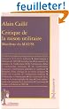 Critique de la raison utilitaire
