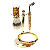 Tortoise 4 pc. Shave Set