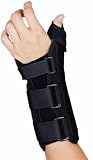 Alpha Medical Comfort Foam Cock-Up Wrist and Thumb Splint Small Left