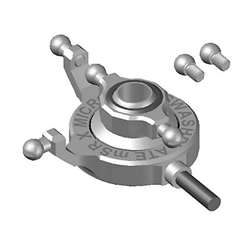Aluminum Swashplate: Blade mSR X