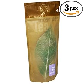 Stash Premium Jasmine Blossom Tea, Loose Leaf, 3.5-Ounce Pouches (3er Pack)