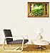 Createforlife Home Decoration Art Vinyl Mural Wall Sticker Decal Window Forest View Decal Paper