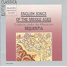 English Songs Of The Middle Ages