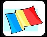 Decorated Mouse Pad with Romanian, Romania, International