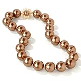 Sterling Silver / 18K Gold Plated or Rhodium 20 Simulated Pearl Necklace