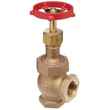Milwaukee Valve 582 Series Bronze Globe Valve, Class 300, Elbow, Union Bonnet, NPT Female
