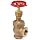 Milwaukee Valve 582 Series Bronze Globe Valve, Class 300, Elbow, Union Bonnet, NPT Female