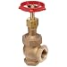 Milwaukee Valve 582 Series Bronze Globe Valve, Class 300, Elbow, Union Bonnet, NPT Female