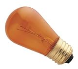 Bulbrite 701211 - 11S14TA Transparent Amber