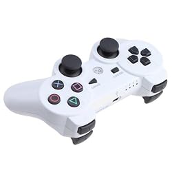 Wireless Controller (White) For PlayStation 3