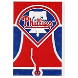 Philadelphia Phillies Big Logo Sports Poster Print - 24x36