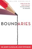 Boundaries: When To Say Yes, How to Say No
