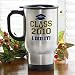 Custom Travel Mugs | Custom Travel Coffee Mugs - Custom Graduation Travel Coffee Mug - Cheers to the Graduate Style